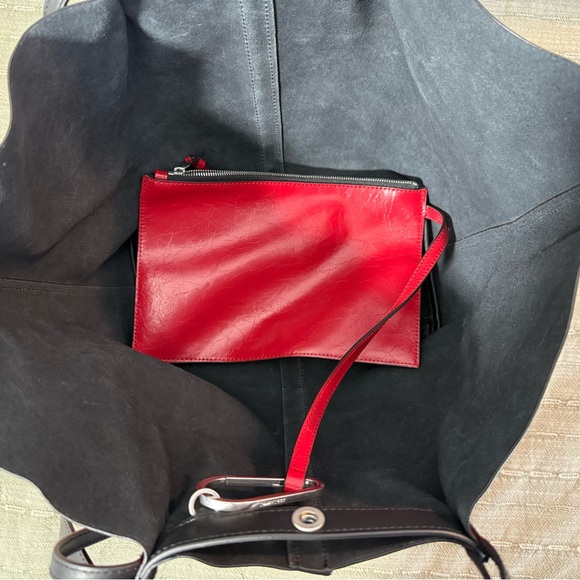 AllSaints ODETTE LEATHER EAST WEST TOTE BAG - Picture 8 of 9